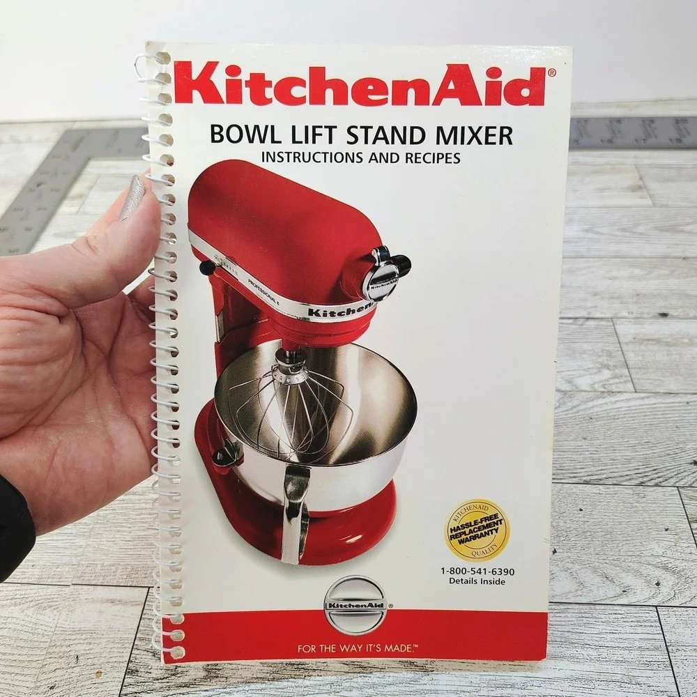 KitchenAid‎ Bowl-Lift Stand Mixer Instructions and Recipes 2003 Spiral 9708307